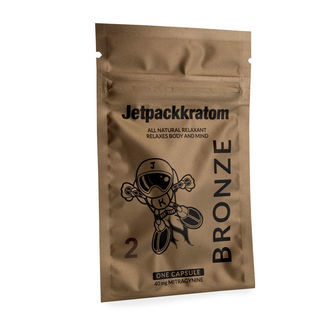 Jetpackkratom BRONZE 40 mg extrakt &ndash; kapslar
