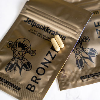 Jetpackkratom BRONZE 40 mg extrakt – kapslar