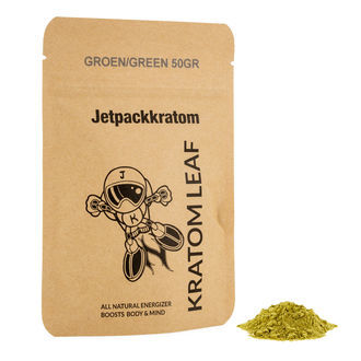 Jetpackkratom kratom gr&ouml;nt pulver