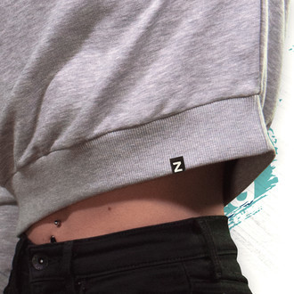 Zamnesia crop top-tröja | Dam