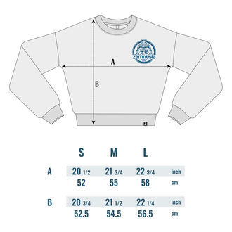 Zamnesia crop top-tröja | Dam