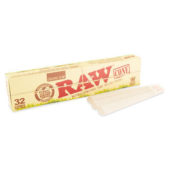 RAW ekologiska hampakonor