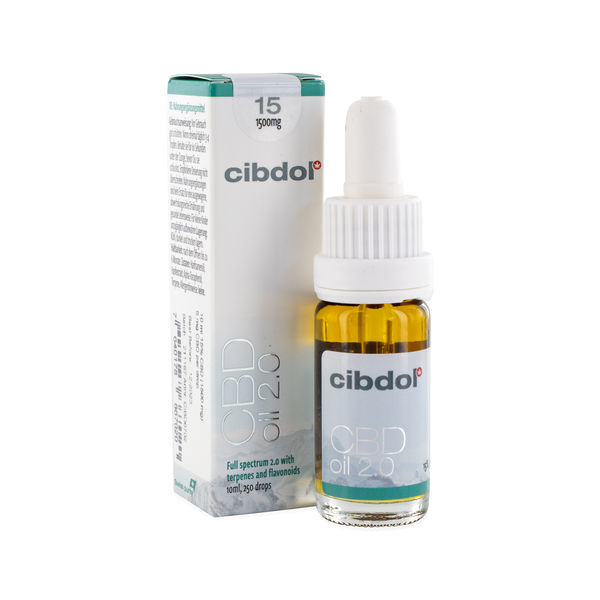 CBD-olja 15% (Cibdol)