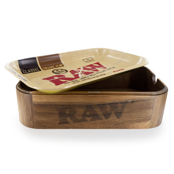 RAW Träförvaringslåda med bricklock