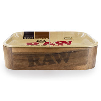 RAW Träförvaringslåda med bricklock