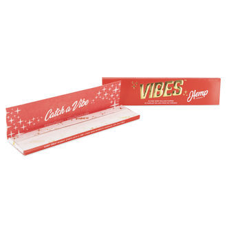 Vibes rullpapper av hampa i king size slim