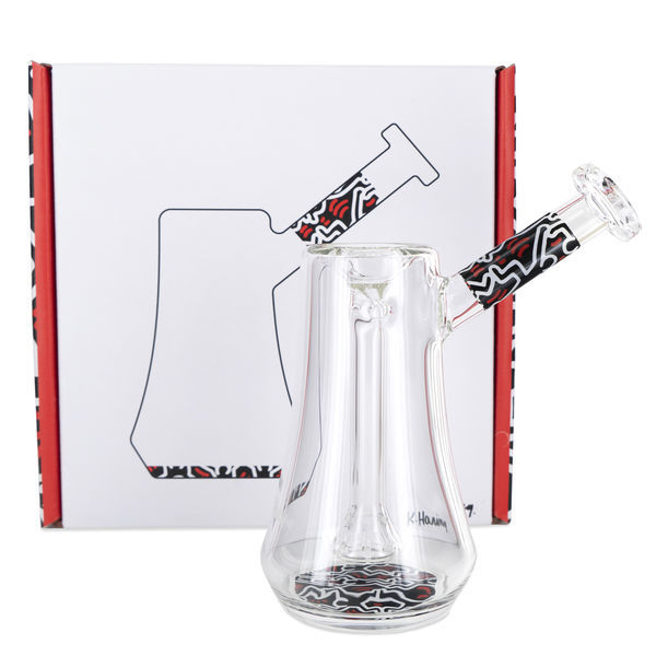 glasbubbler (K. Haring)