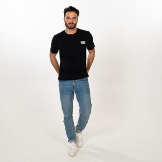 Zamnesia ikon grafisk t-shirt | svart