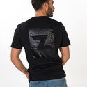 Zamnesia ikon grafisk t-shirt | svart
