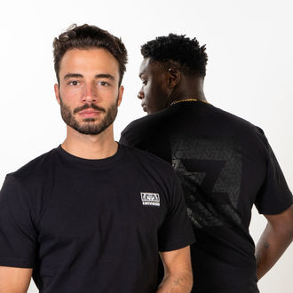 Zamnesia ikon grafisk t-shirt | svart
