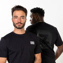 Zamnesia ikon grafisk t-shirt | svart