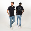 Zamnesia ikon grafisk t-shirt | svart