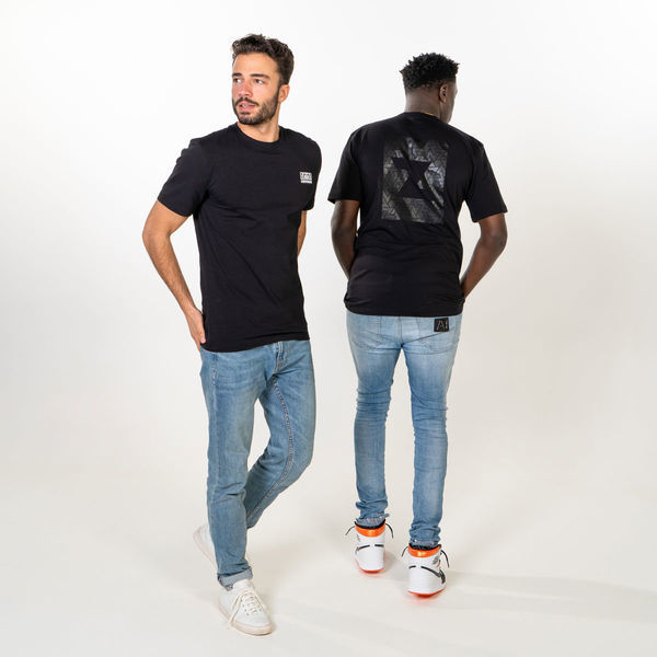 Zamnesia ikon grafisk t-shirt | svart