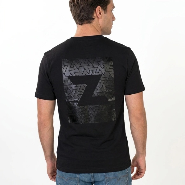 Zamnesia ikon grafisk t-shirt | svart