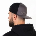 Zamnesia snapback-keps grå