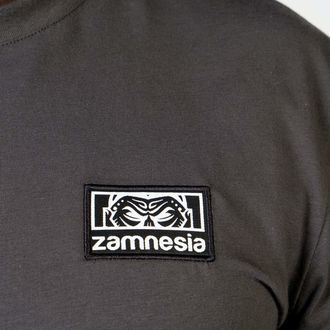 Zamnesia Icon T-shirt med grafiskt tryck | Grå