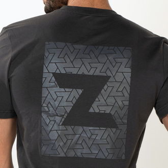 Zamnesia Icon T-shirt med grafiskt tryck | Grå