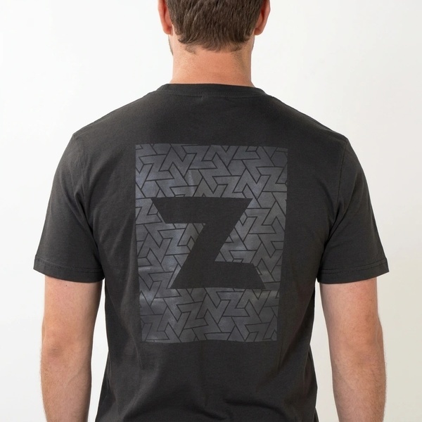 Zamnesia Icon T-shirt med grafiskt tryck | Grå