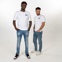 Zamnesia ikon T-shirt med tryck | vit