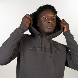 Zamnesia broderad hoodie | gr&aring;