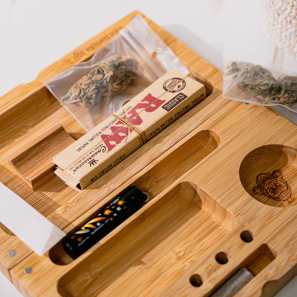 Bambu rullbricka med förvaring (Zamnesia)
