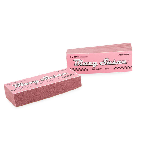 Blazy Susan rosa perforerade filtertips