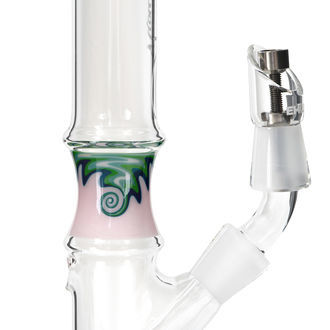 Glasbong för dabbing Malakit (EHLE)