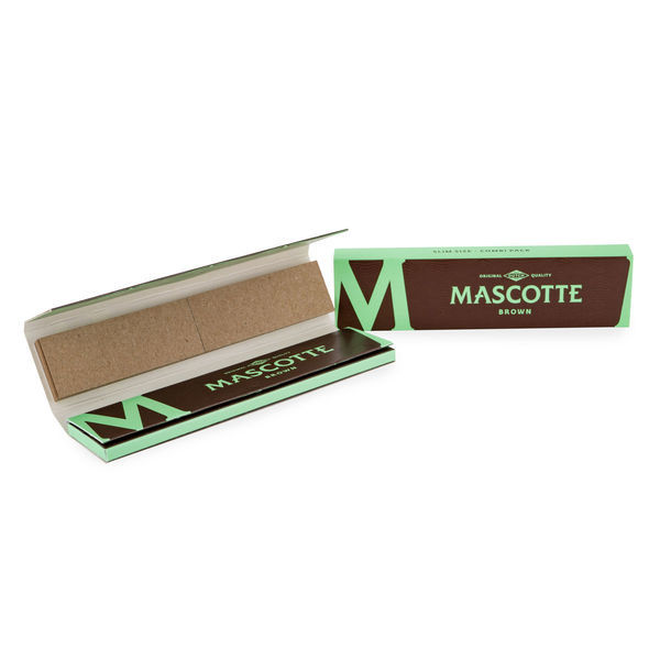 Mascotte bruna combi slim size-rullpapper + filtertips