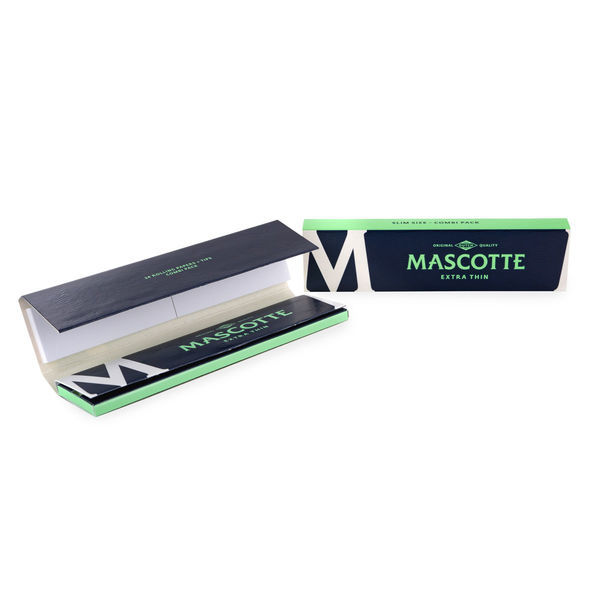Mascotte extra tunna combi-rullpapper i slimstorlek + tips