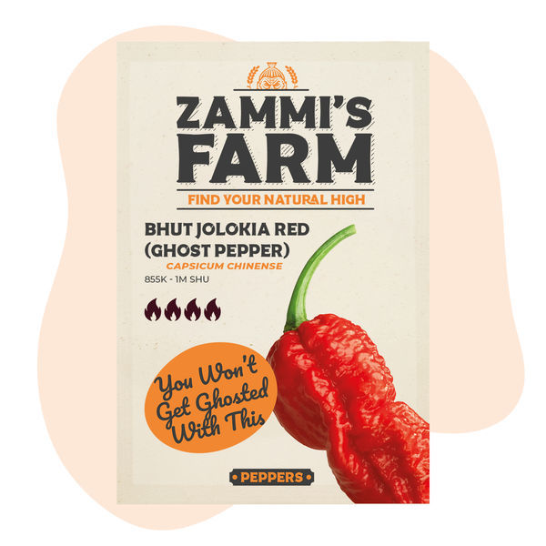 Bhut Jolokia (Ghost Pepper)-frön