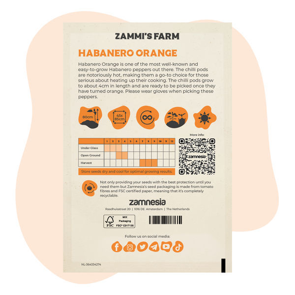 Habanero orangefrön