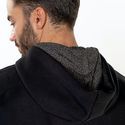 Zamnesia hoodie med präglad logga | svart