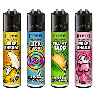 T&auml;ndare porrslogan (Clipper)