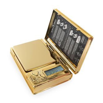 Shine Chrome Gold miniv&aring;g &ndash; 100 &times; 0,01 g (On Balance)