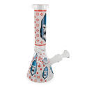 Glow in the Dark Gorilla trippeltjock bong som lyser i mörkret