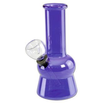 Mini transparent glasbong