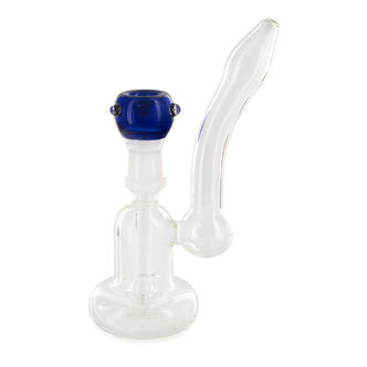 Bong i glas f&ouml;r olja och &ouml;rter
