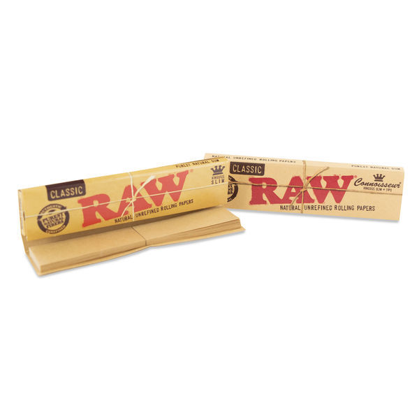 RAW Connoisseur rullpapper king size + filtertips
