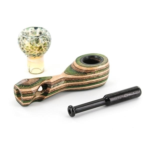 Hybridpipa i glas/trä Sparkle