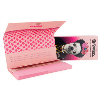 G-Rollz f&auml;rgade rullpapper + filtertips & rullbricka