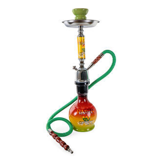 Selouane vattenpipa i glas 55 cm (Champ Al Malik)
