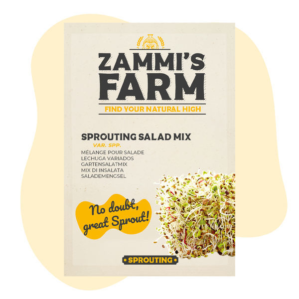 Groddfrön för salladsmix