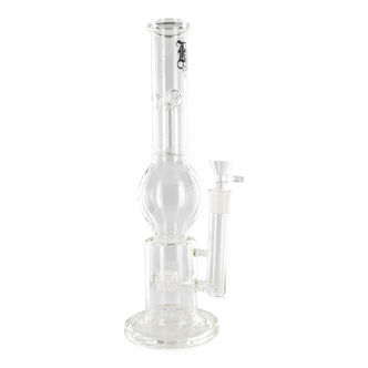 Glasbong med trippel perkolator (Black Leaf)