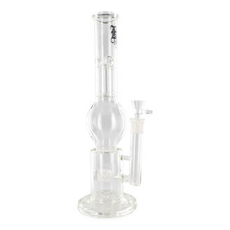 Glasbong med trippel perkolator (Black Leaf)