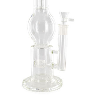 Glasbong med trippel perkolator (Black Leaf)