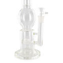 Glasbong med trippel perkolator (Black Leaf)