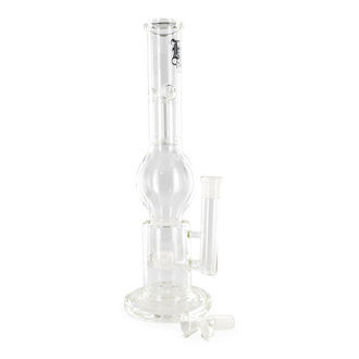 Glasbong med trippel perkolator (Black Leaf)
