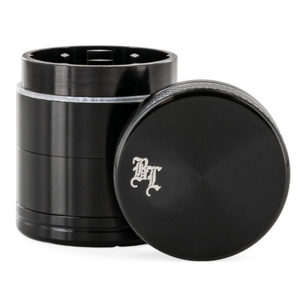 Mini-kvarn i aluminium (Black Leaf)