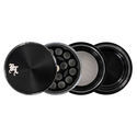 Mini-kvarn i aluminium (Black Leaf)