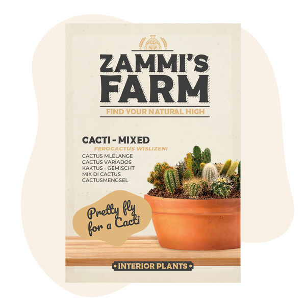 Kaktusmix (Ferocactus wislizeni) frön